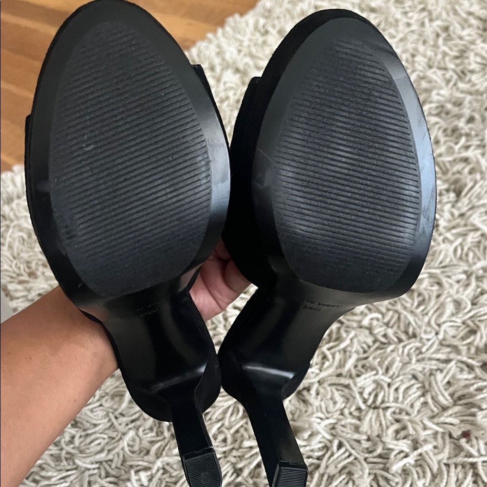 Nine West Black Women's Mules - Picture 4 of 4